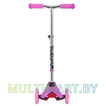 Самокат Novatrack Disco-Kids Basic 120H.DISCOKIDS.PN20 (розовый, 2020) картинка 2